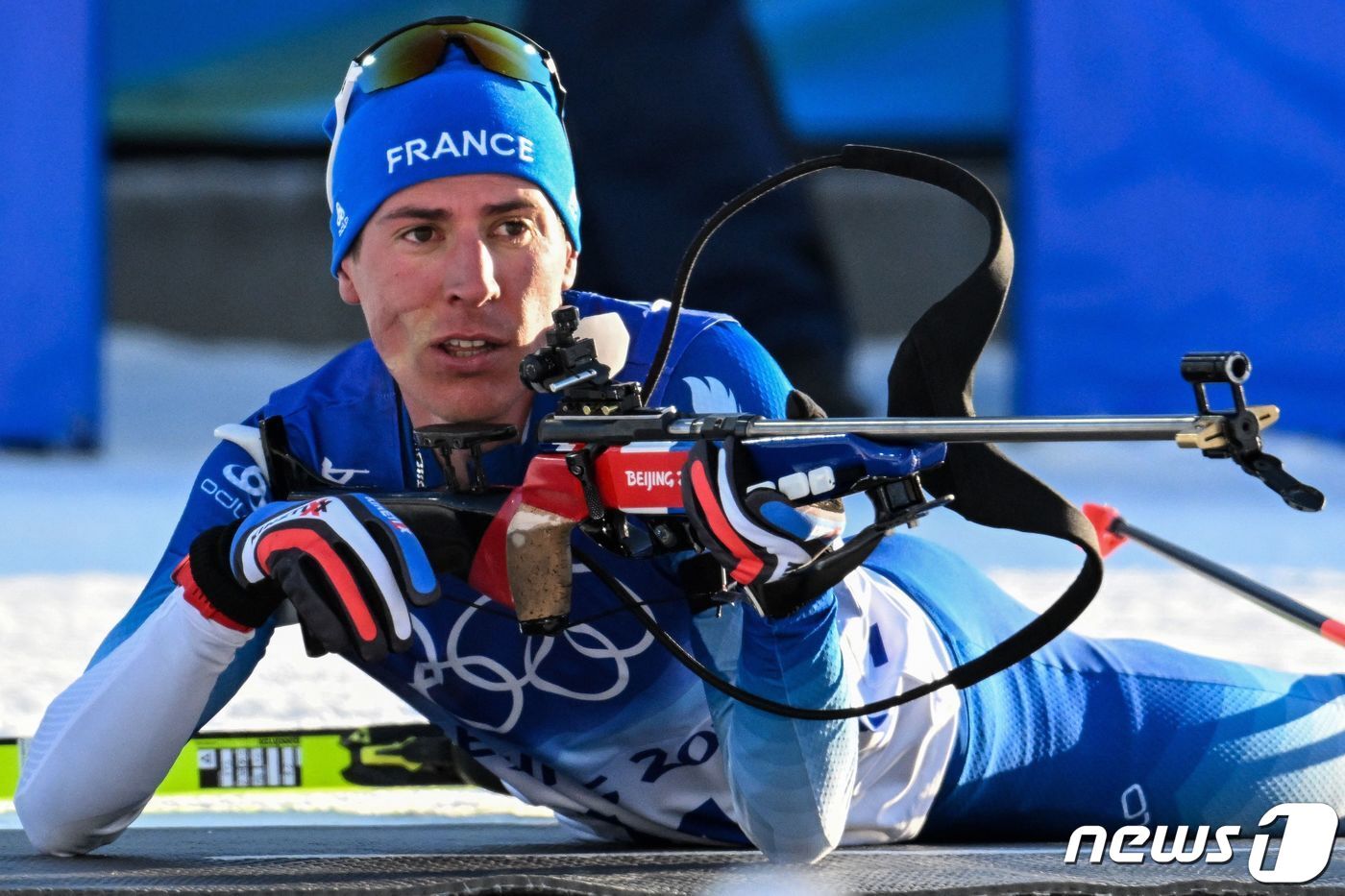 본문 이미지 - 프랑스의 첫 금메달을 따낸 캉탱 피용 마이예. ⓒ AFP=뉴스1