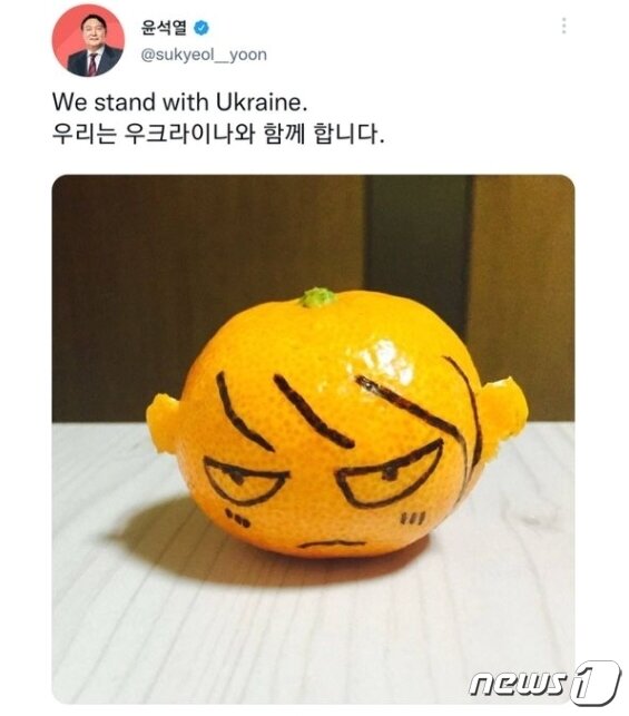 본문 이미지 - 윤석열 국민의힘 대선 후보 트위터 갈무리. ⓒ 뉴스1