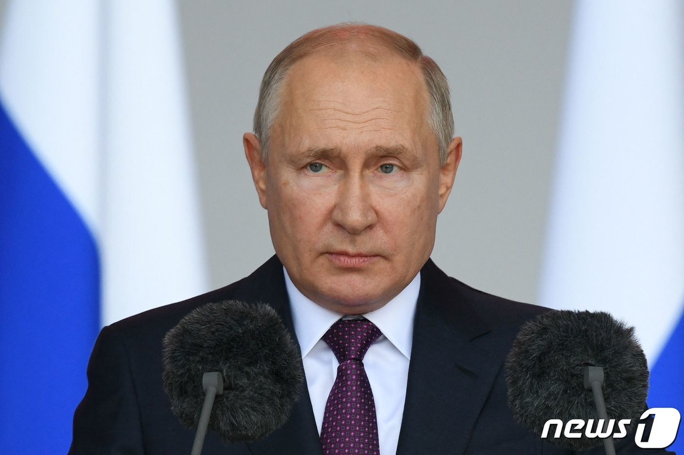 본문 이미지 - 블라디미르 푸틴 러시아 대통령 2021.08.23 ⓒ AFP=뉴스1 ⓒ News1 정윤미 기자
