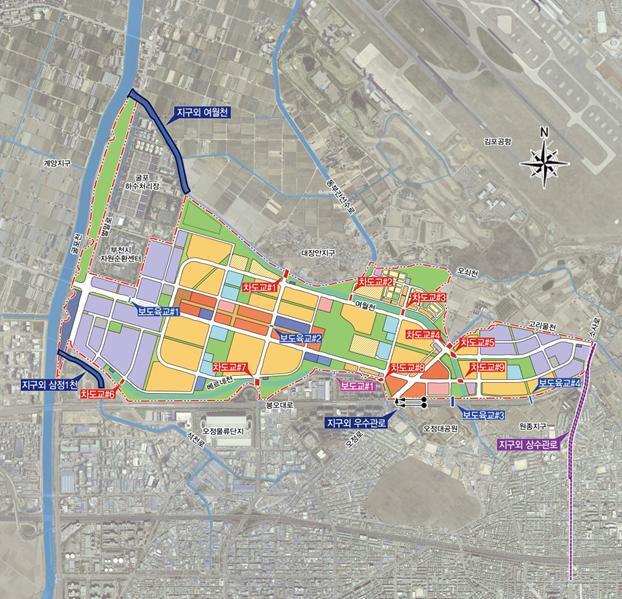 본문 이미지 - 부천 대장 실시설계 위치도(LH 제공) ⓒ 뉴스1
