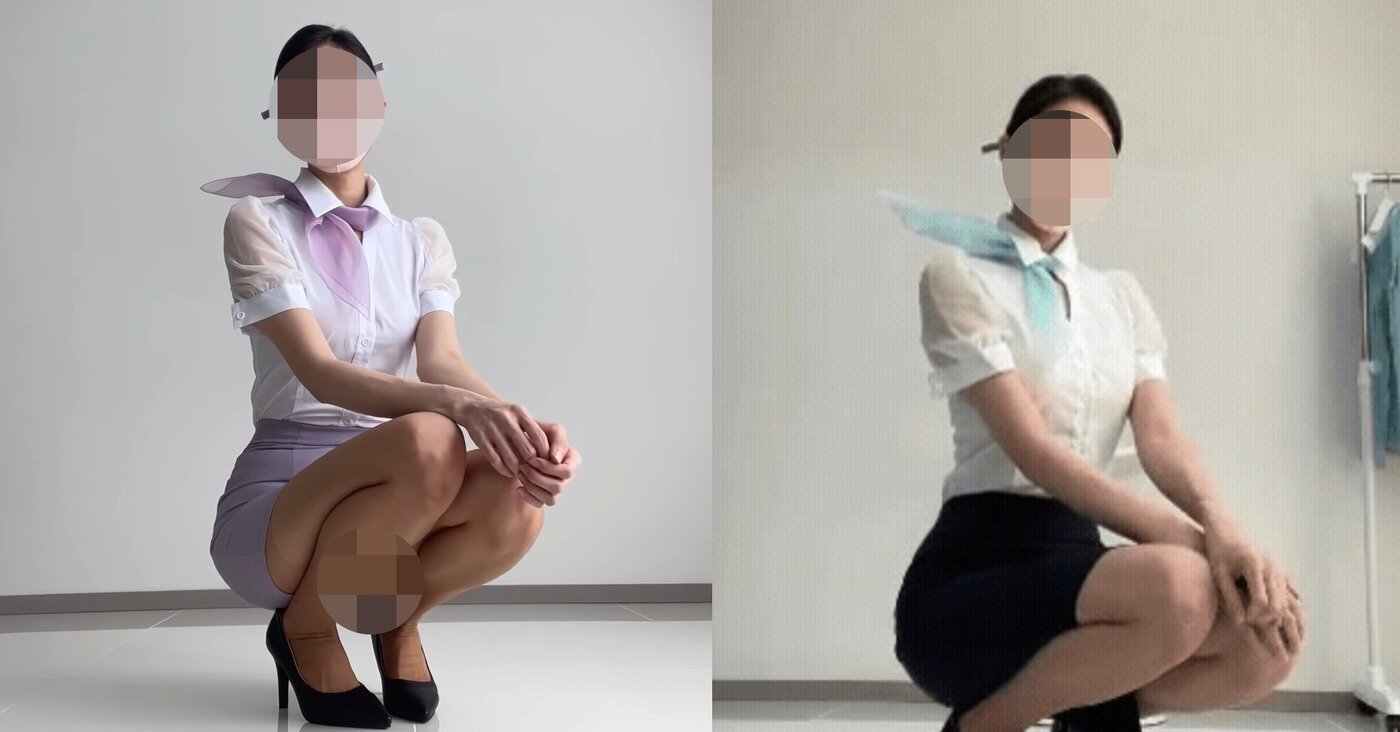 본문 이미지 - 지난 14일에 공개한 보라색 유니폼(왼쪽)과 문제가 됐던 유니폼(오른쪽). (유튜브 갈무리) ⓒ 뉴스1