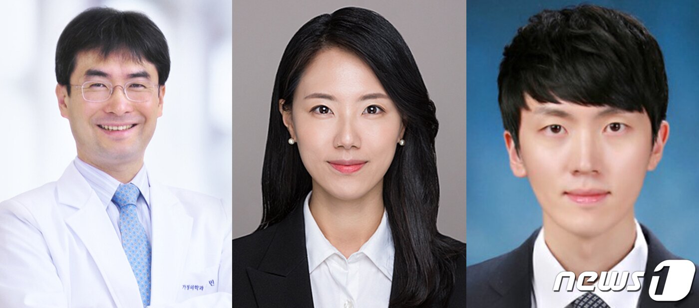 본문 이미지 - 박상민 서울대병원 가정의학과 교수, 이경실 가정의학과 전(前) 교수, 김성래 피부과 전공의 ⓒ 뉴스1