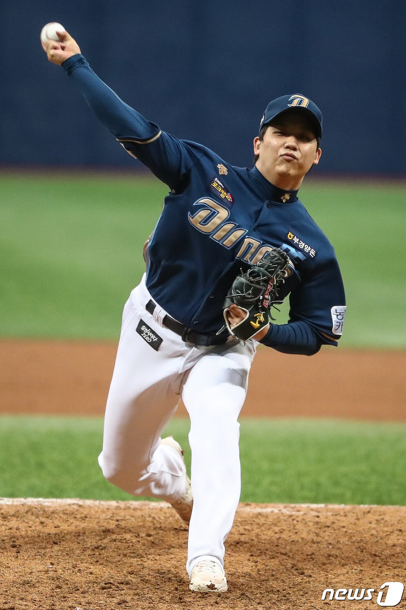 본문 이미지 - NC 다이노스 투수 이용준. 2022.3.27/뉴스1 ⓒ News1 유승관 기자