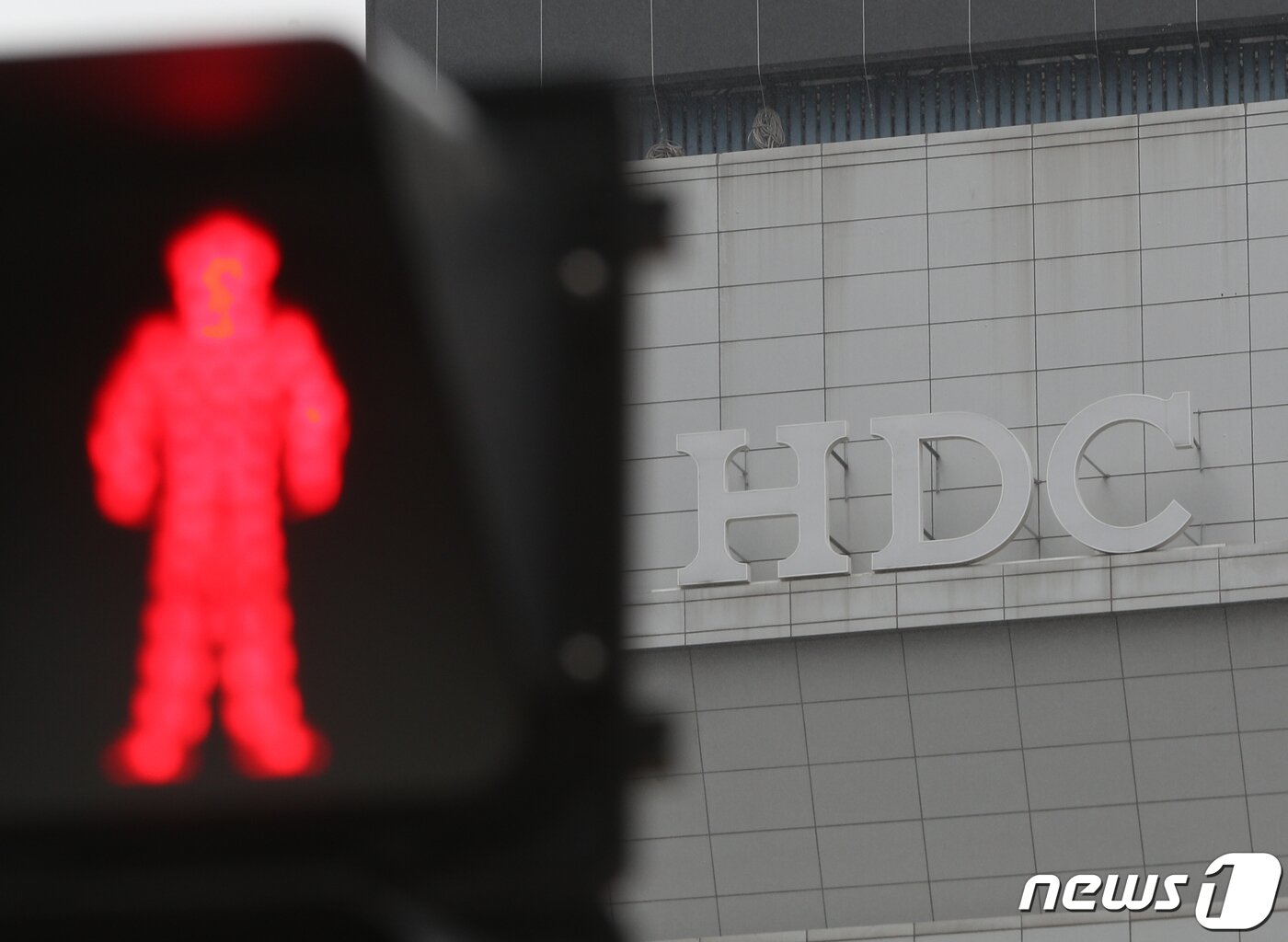 본문 이미지 - 서울 용산구 HDC현대산업개발 본사의 모습. /뉴스1 ⓒ News1 신웅수 기자