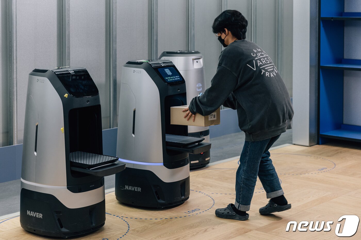 본문 이미지 - 1784 6층에 위치한 로봇딜리버리. (사진제공=네이버)ⓒ 뉴스1