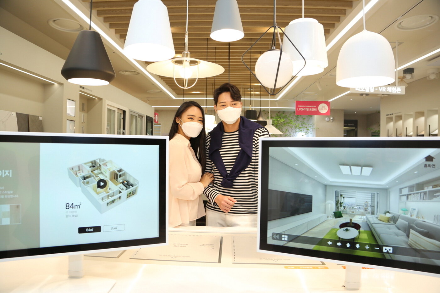 본문 이미지 - 3D 렌더링 기술 적용한 한샘 설계 프로그램 '홈플래너'(한샘 제공)ⓒ 뉴스1