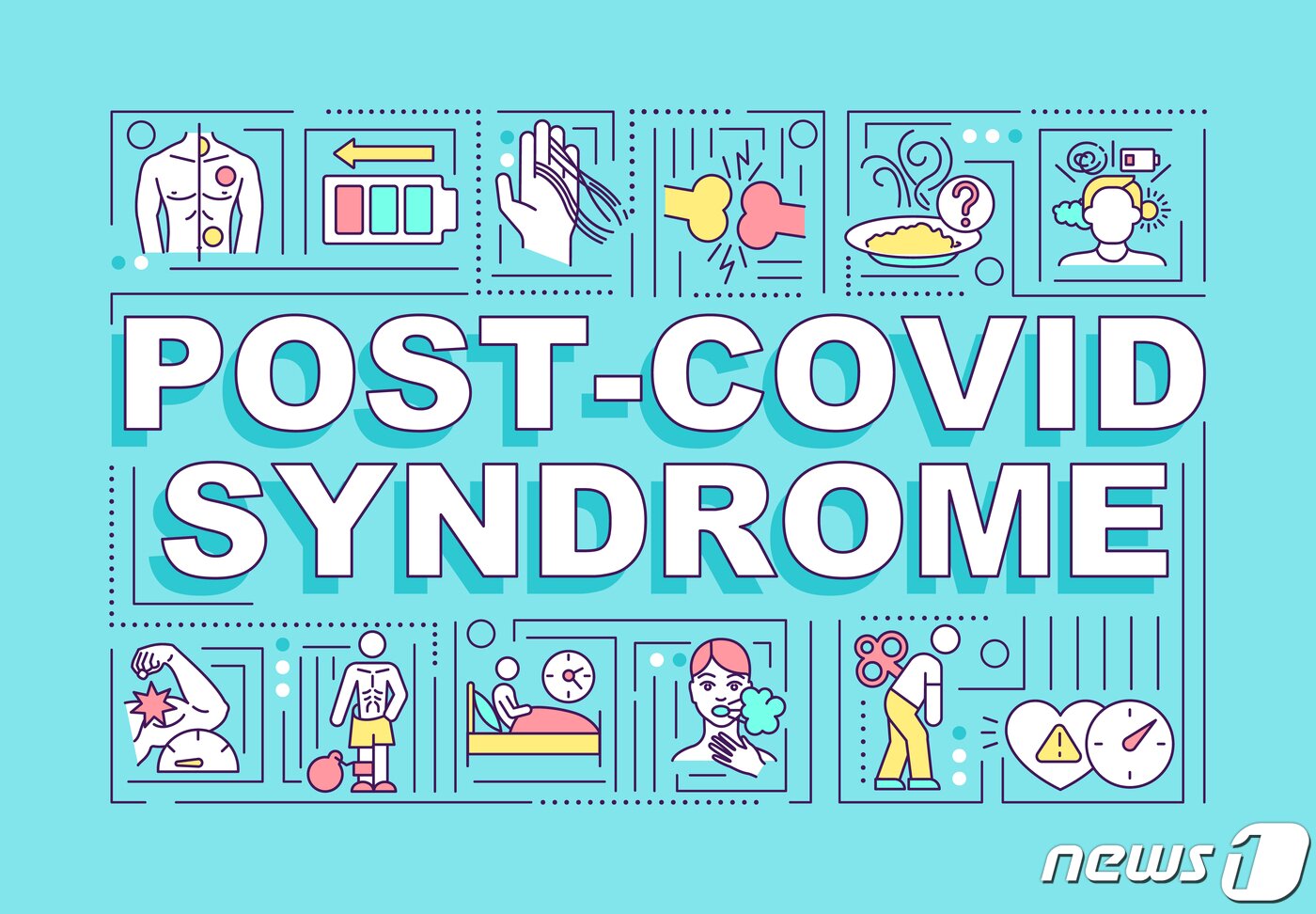 본문 이미지 -   '롱코비드(Long Covid)'는 후유증을 호소하는 환자들의 현상을 포괄적으로 의미한다. (이미지투데이 제공) ⓒ 뉴스1