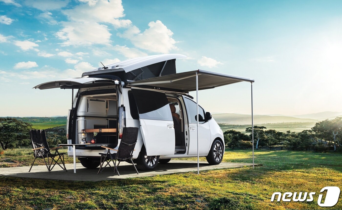 본문 이미지 - 스타리아 라운지 캠퍼(사진제공=현대자동차) ⓒ 뉴스1