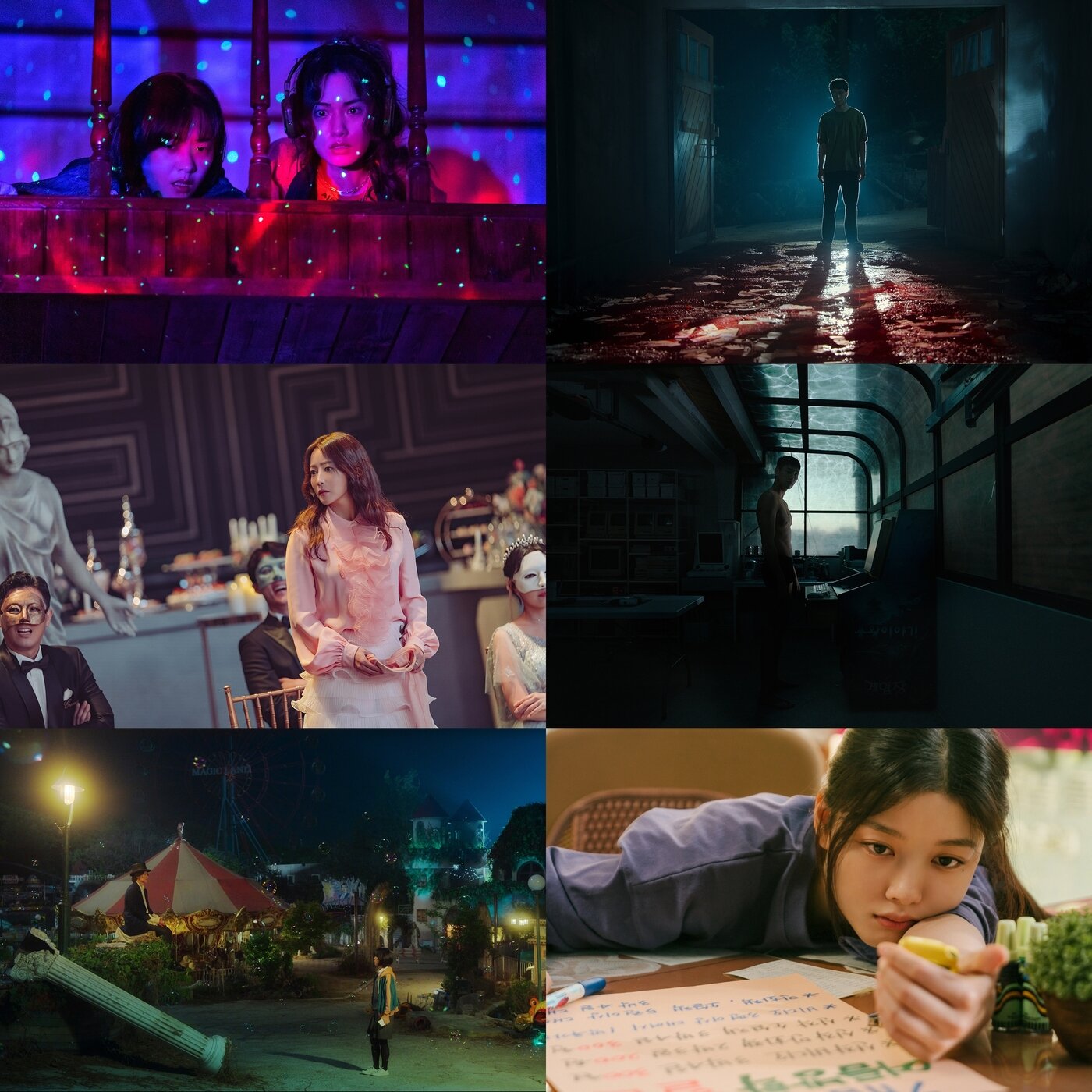 본문 이미지 - 글리치 모범가족 썸바디 20세기소녀 안나라수마나라 블랙의신부(왼쪽 위부터 시계방향)/넷플릭스 ⓒ 뉴스1