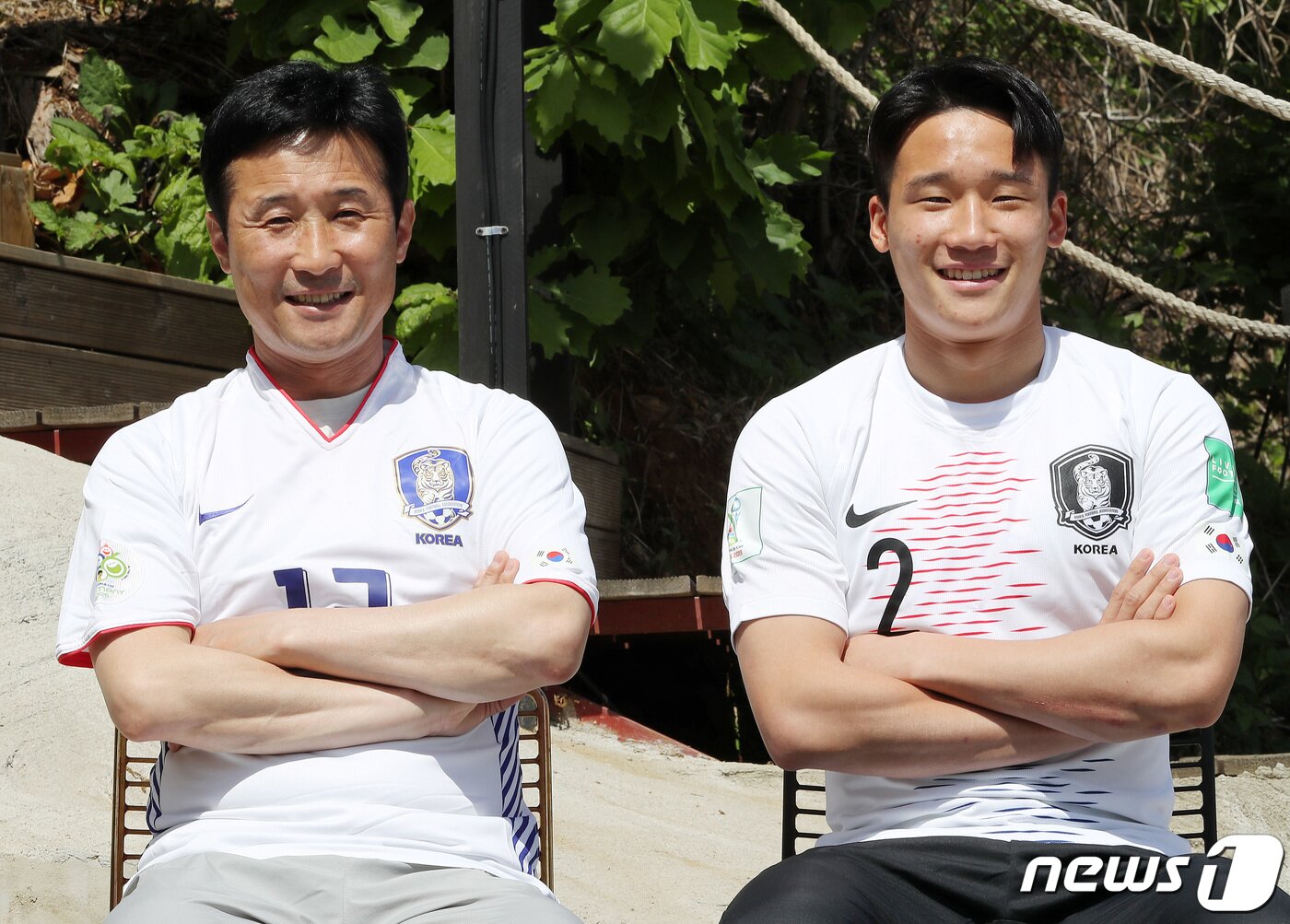 본문 이미지 - 이버지 이을용의  대를 이어 국가대표 발탁과 유럽 진출에 성공한 이태석. ⓒ News1 박세연 기자