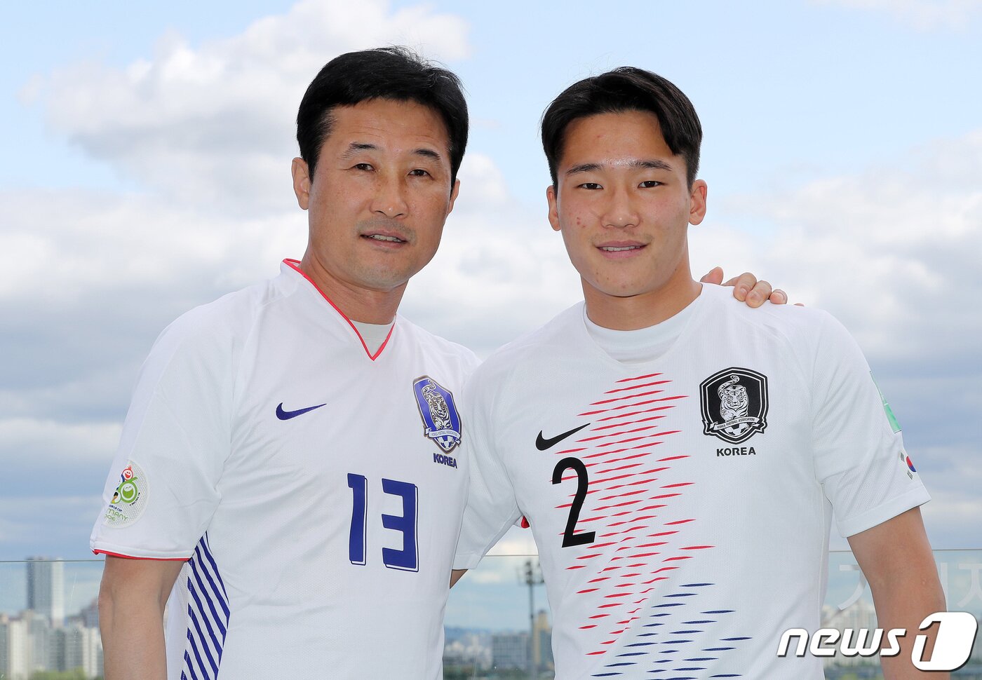 본문 이미지 - 이을용, 이태석 부자 인터뷰. 2022.4.29/뉴스1 ⓒ News1 박세연 기자