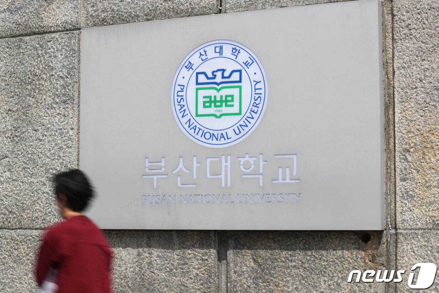 본문 이미지 - 부산대학교 로고 ⓒ News1 김영훈 기자
