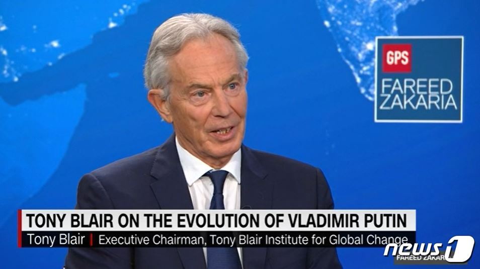 본문 이미지 - 토니 블레어 전 영국 총리.- BBC 화면 갈무리 ⓒ 뉴스1