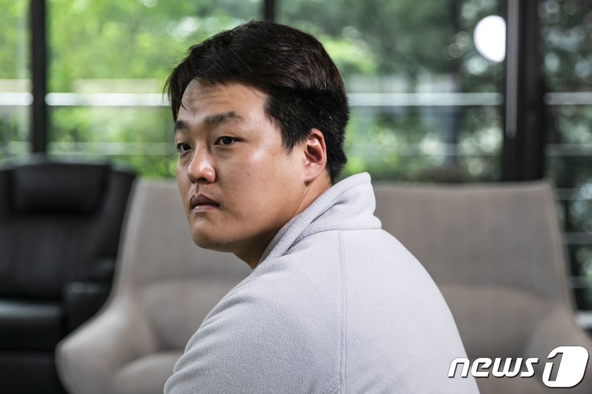 본문 이미지 - 권도형 테라폼랩스 최고경영자(CEO) (블룸버그 Bloomberg 갈무리) 2022.05.17 /뉴스1