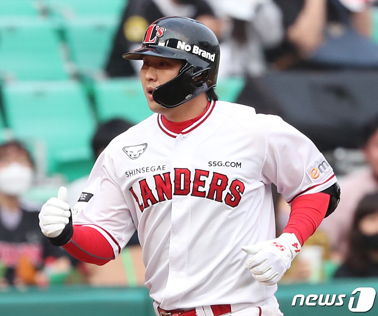 본문 이미지 - SSG 랜더스 최정. 2022.5.20/뉴스1 ⓒ News1 이성철 기자