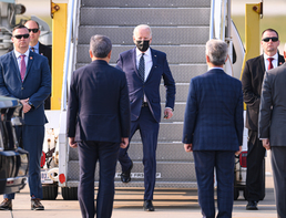 조 바이든 대통령, 대한민국 도착