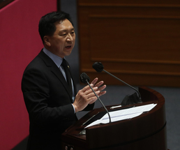 변명 발언하는 김기현 의원