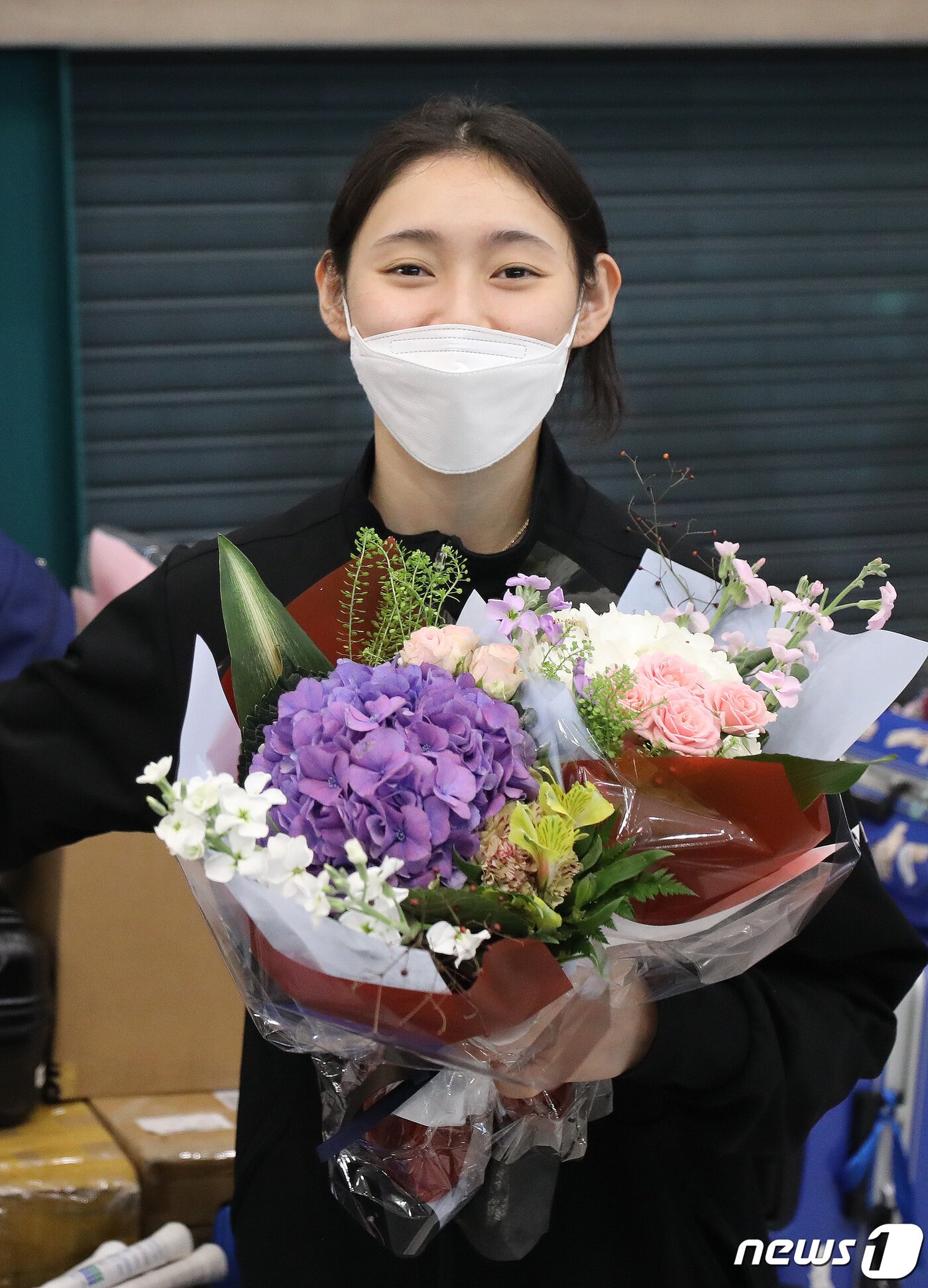 본문 이미지 - 심유진도 대회 4강에 올라 안세영과 겨룬다. 2022.5.23 ⓒ 뉴스1 임세영 기자