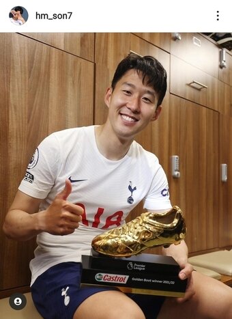 본문 이미지 - 토트넘 홋스퍼 손흥민. (손흥민 SNS 캡처) ⓒ 뉴스1