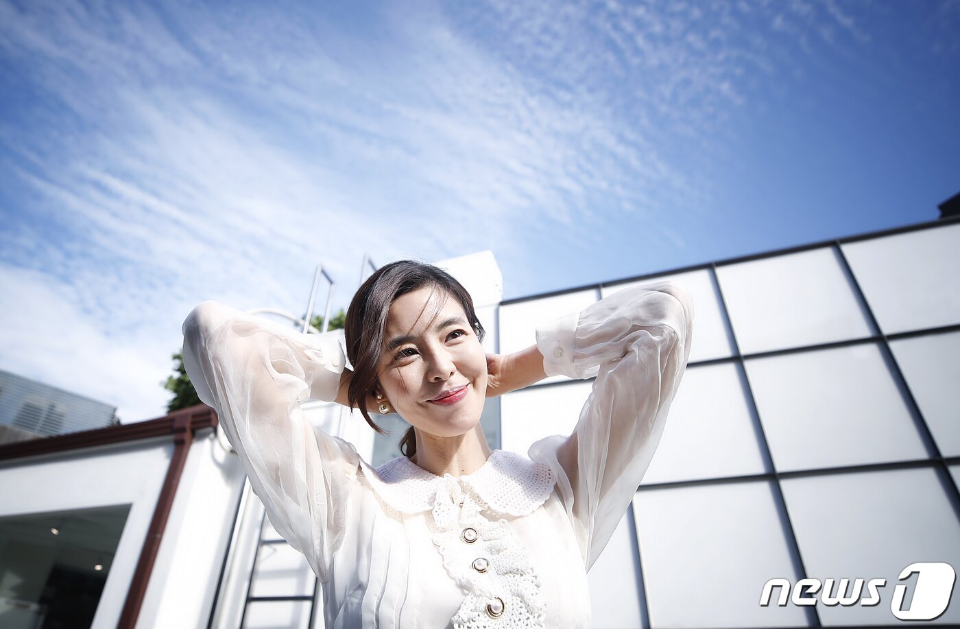 본문 이미지 - 서울 삼청동, JTBC 드라마 '그린마더스클럽' 배우 김규리. 2022.5.26/뉴스1 ⓒ News1 권현진 기자