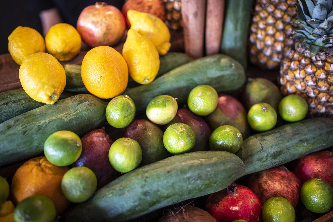 본문 이미지 - 취리피 장터에서 만나는 채소와 과일.  스위스관광청 제공