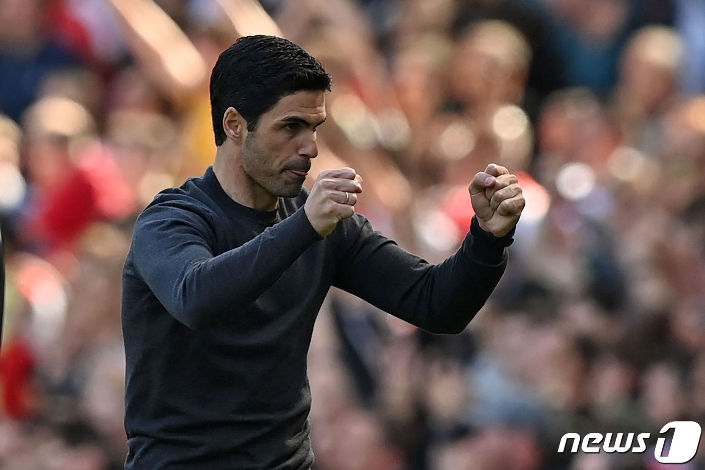 본문 이미지 - 미켈 아르테타 아스널 감독. ⓒ AFP=뉴스1