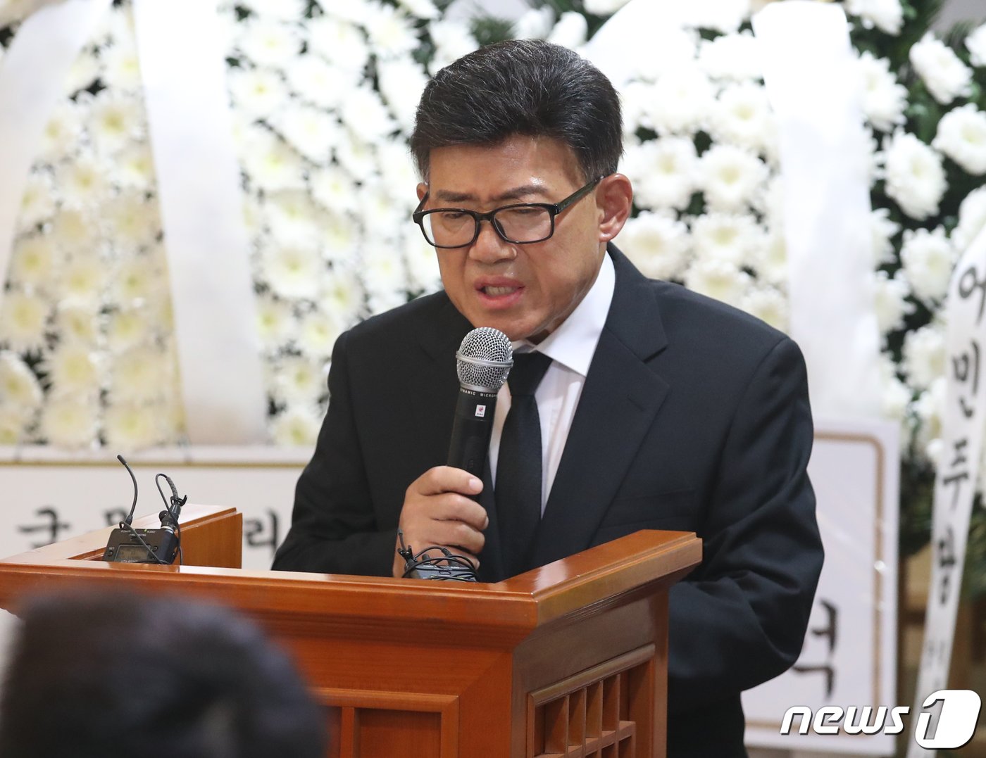 본문 이미지 - 6월10일 서울 종로구 서울대학교병원 장례식장에서 열린 고(故) 송해의 영결식/뉴스1 ⓒ News1