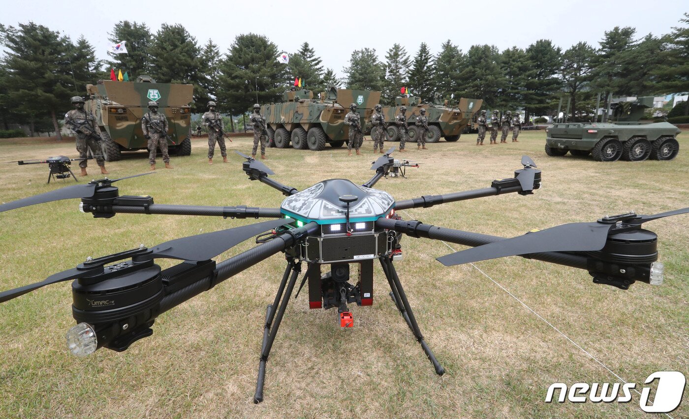 본문 이미지 - 공격 드론. 2022.6.10/뉴스1 ⓒ News1 사진공동취재단