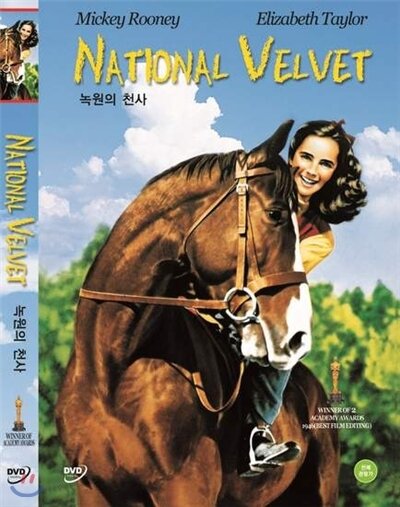 본문 이미지 - 영화 '내셔널 벨벳' DVD 표지 / 사진출처 = yes24 