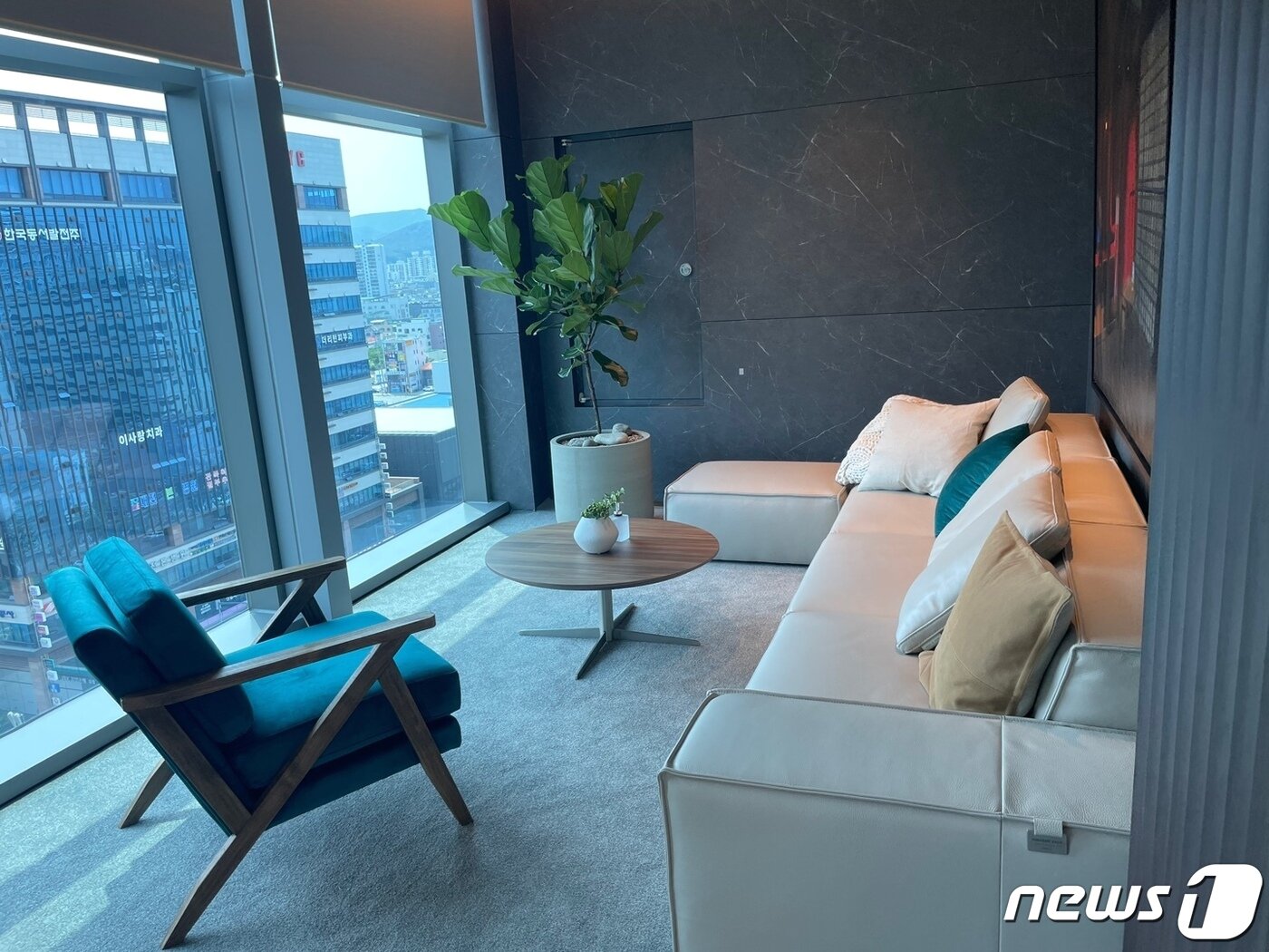 본문 이미지 - 라운지E 내부 모습. ⓒ 뉴스1 신민경 기자