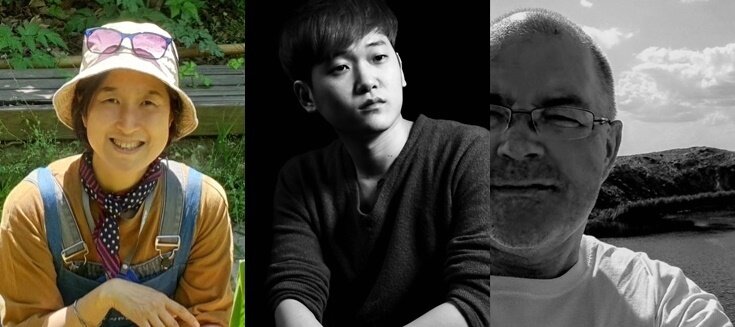 본문 이미지 - 왼쪽부터 김진아·김경묵·시모유카 뤼포 ⓒ 뉴스1