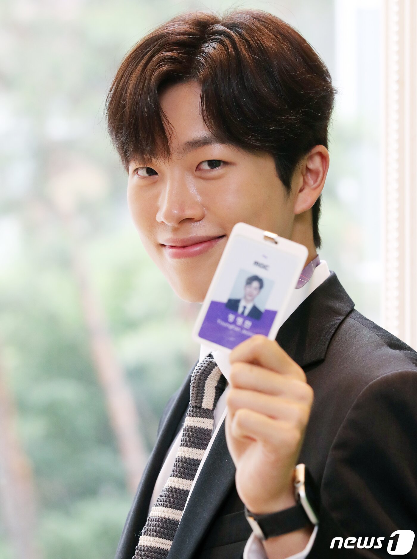 본문 이미지 - 정영한 MBC 아나운서 ⓒ News1 김진환 기자