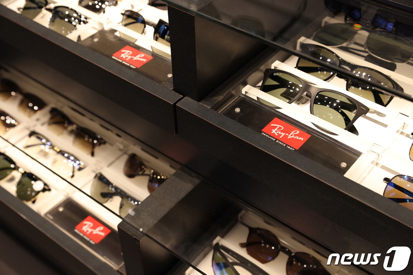 본문 이미지 - 레이밴 선글라스. ⓒ 로이터=뉴스1 ⓒ News1 이서영 기자
