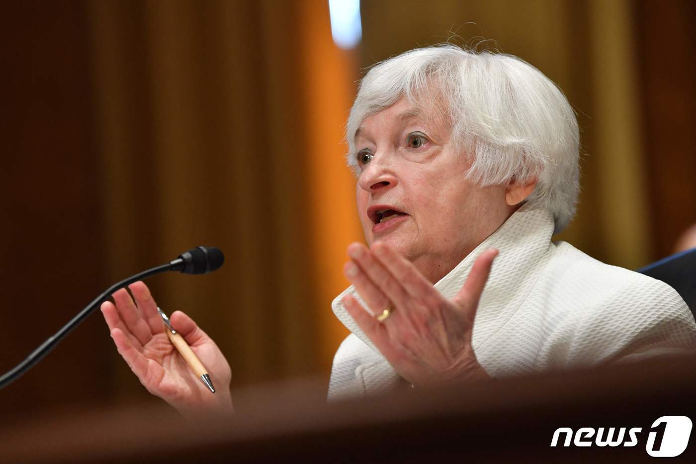 본문 이미지 - 재닛 옐런 미국 재무장관. ⓒ AFP=뉴스1 ⓒ News1 강민경 기자