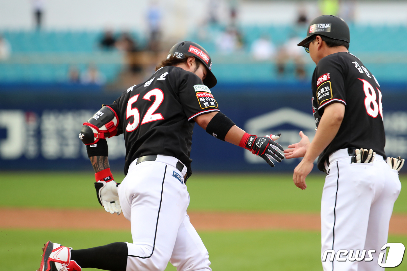 (대구=뉴스1) 공정식 기자 = 29일 오후 대구 삼성라이온즈파크에서 열린 프로야구 '2022 신한은행 SOL KBO리그' KT 위즈와 삼성 라이온즈의 경기, 2회초 무사 상황 K …