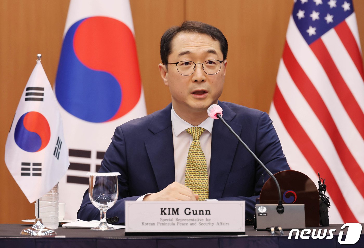 본문 이미지 - 김건 외교부 한반도평화교섭본부장.(공동취재) 2022.6.3/뉴스1 ⓒ News1 김명섭 기자