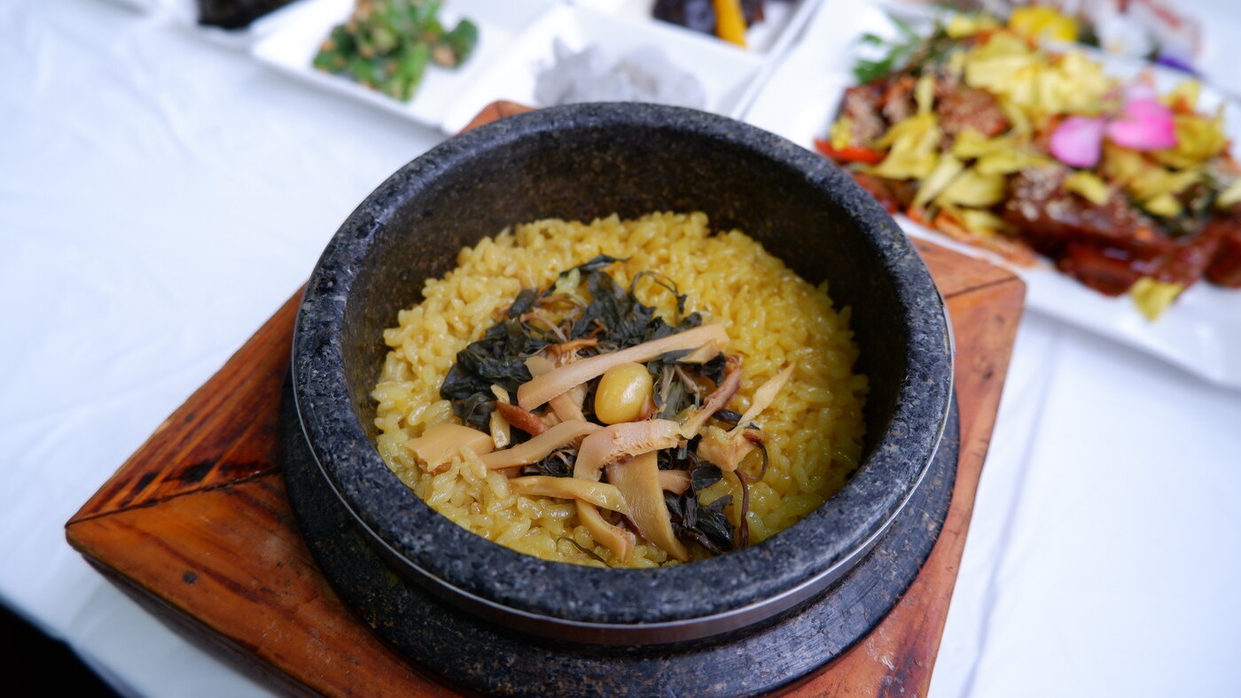 본문 이미지 - 세자매 식당의 꽃나물 밥상ⓒ 뉴스1