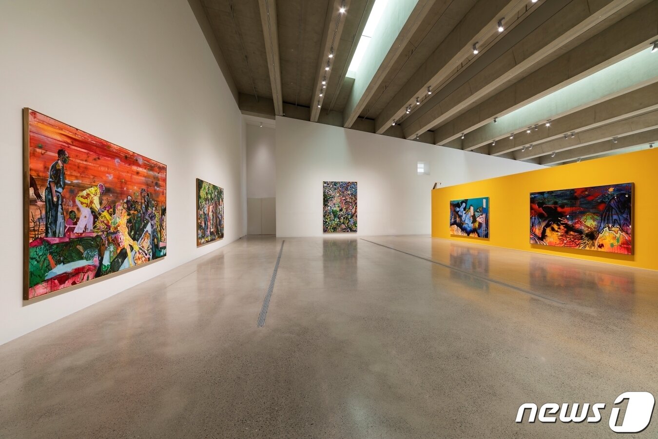 본문 이미지 - 독일 작가 다니엘 리히터 개인전 전시전경ⓒ 뉴스1