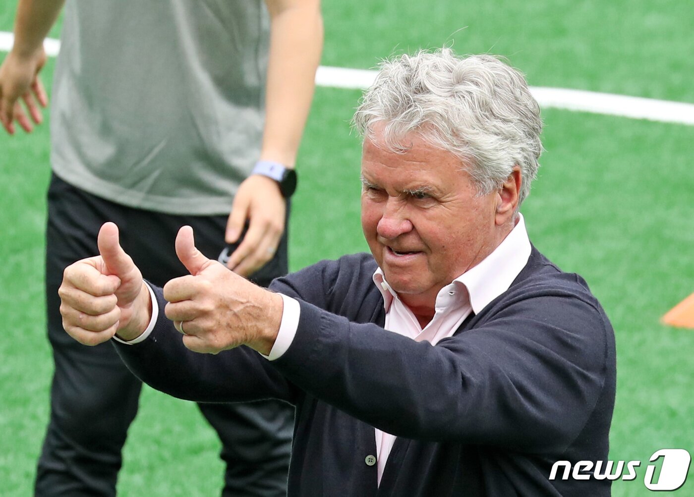본문 이미지 - 거스 히딩크 전 한국 축구대표팀 감독. 2022.6.5/뉴스1 ⓒ News1 이성철 기자
