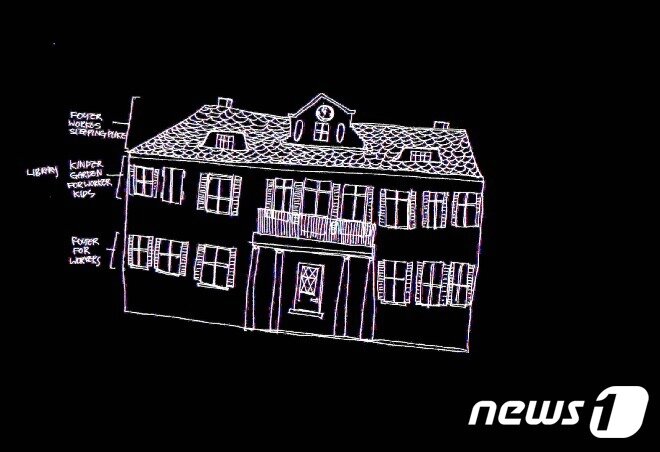 본문 이미지 - 트레이시가 그린 레스토랑. ⓒ 트레이시 임&#40;임은지&#41;