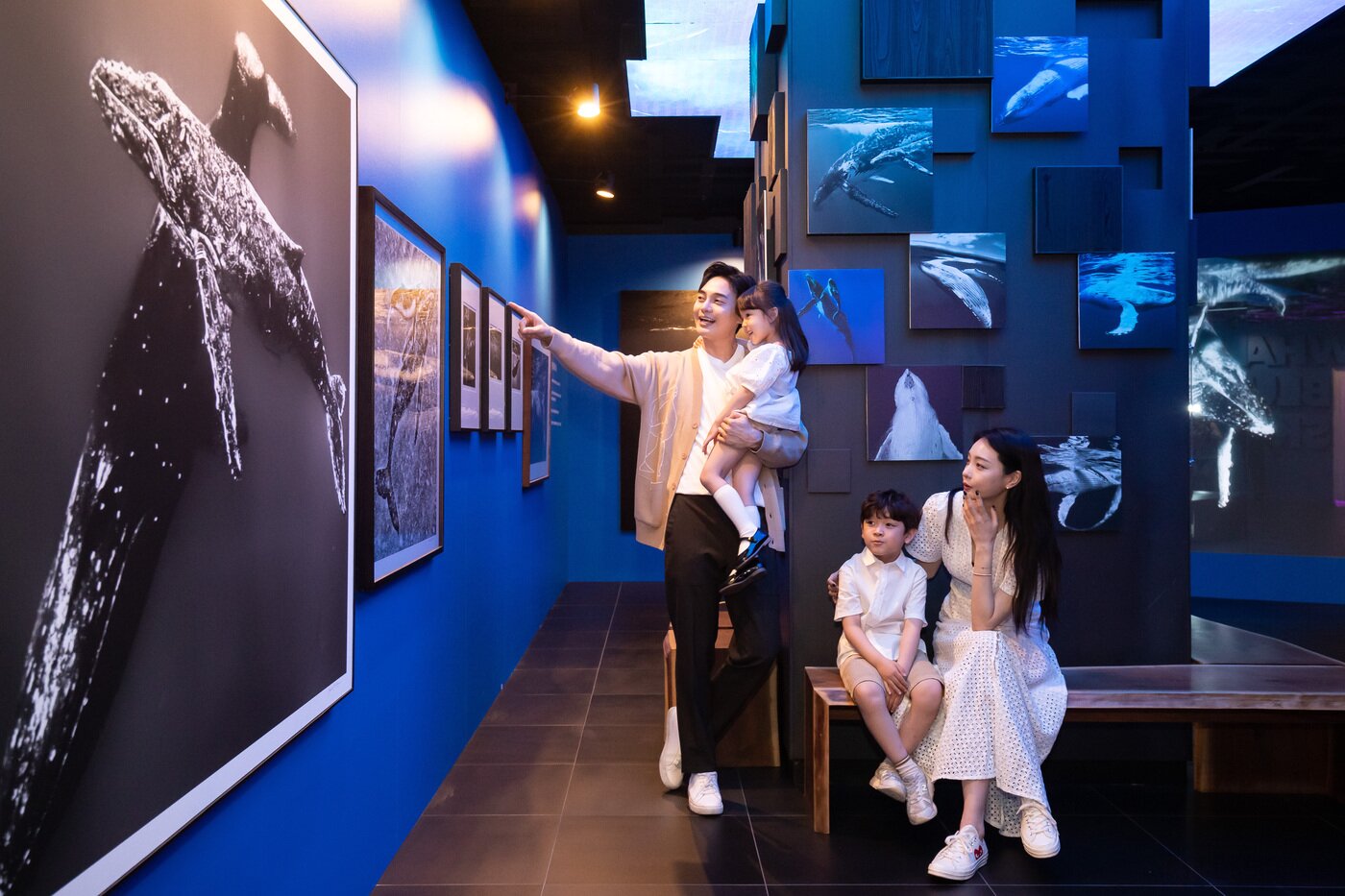 본문 이미지 - '나는 고래' 미디어 체험전(롯데월드 제공)ⓒ 뉴스1