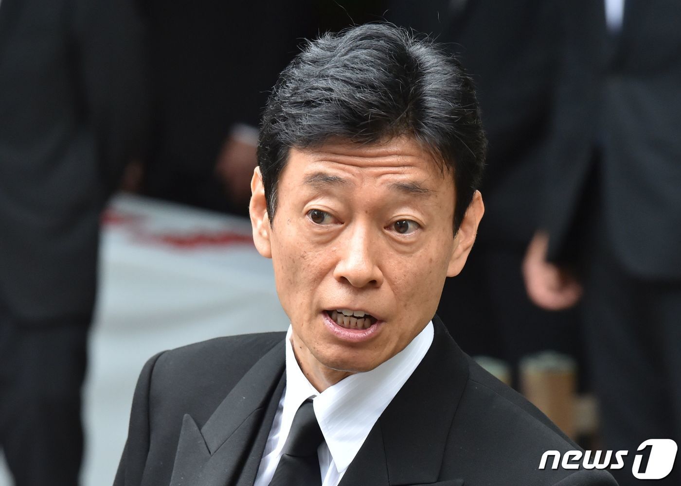 본문 이미지 - 니시무라 야스토시 전 일본 경제재생상. ⓒ AFP=뉴스1 ⓒ News1 강민경 기자