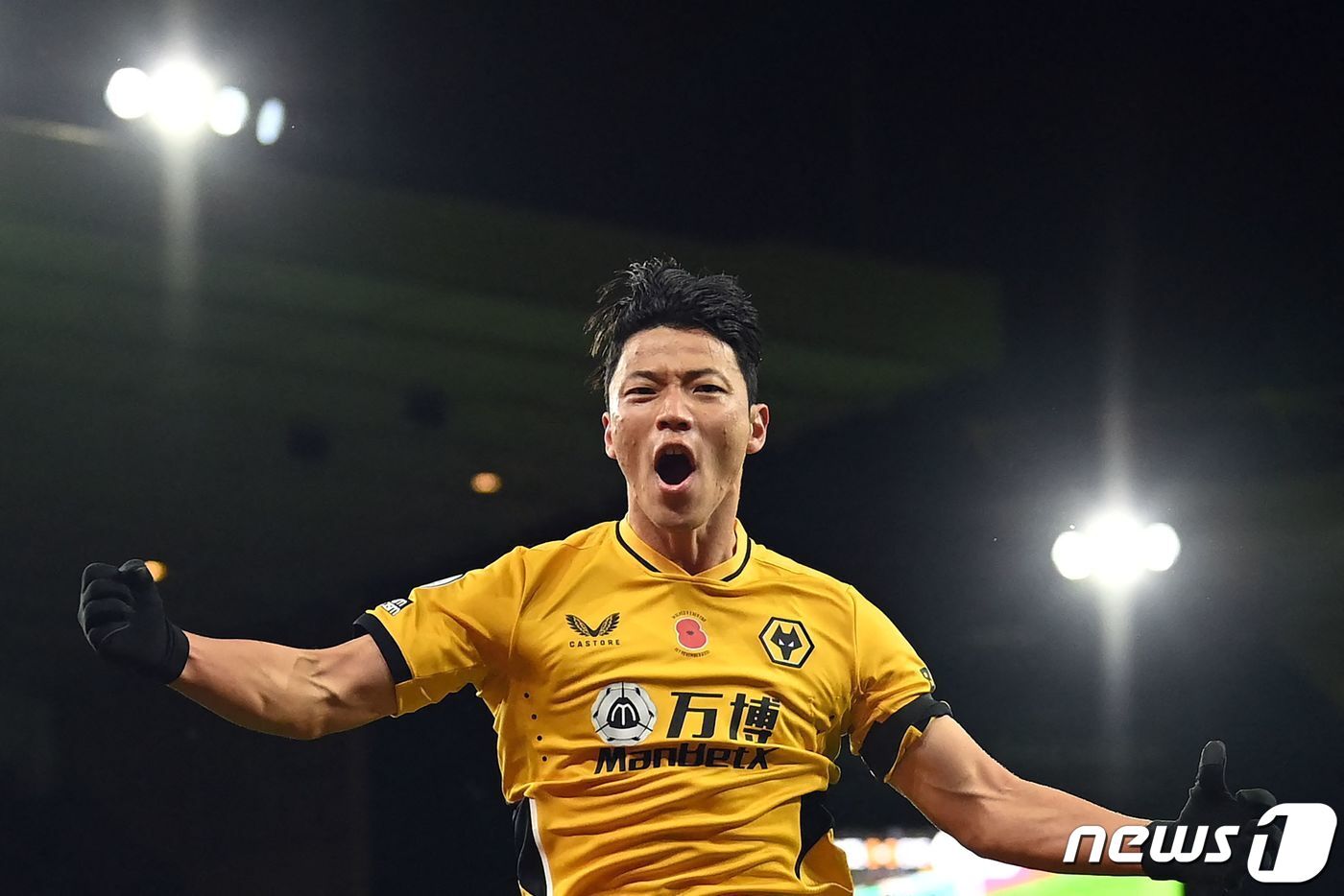 본문 이미지 - 울버햄튼 공격수 황희찬. ⓒ AFP=뉴스1