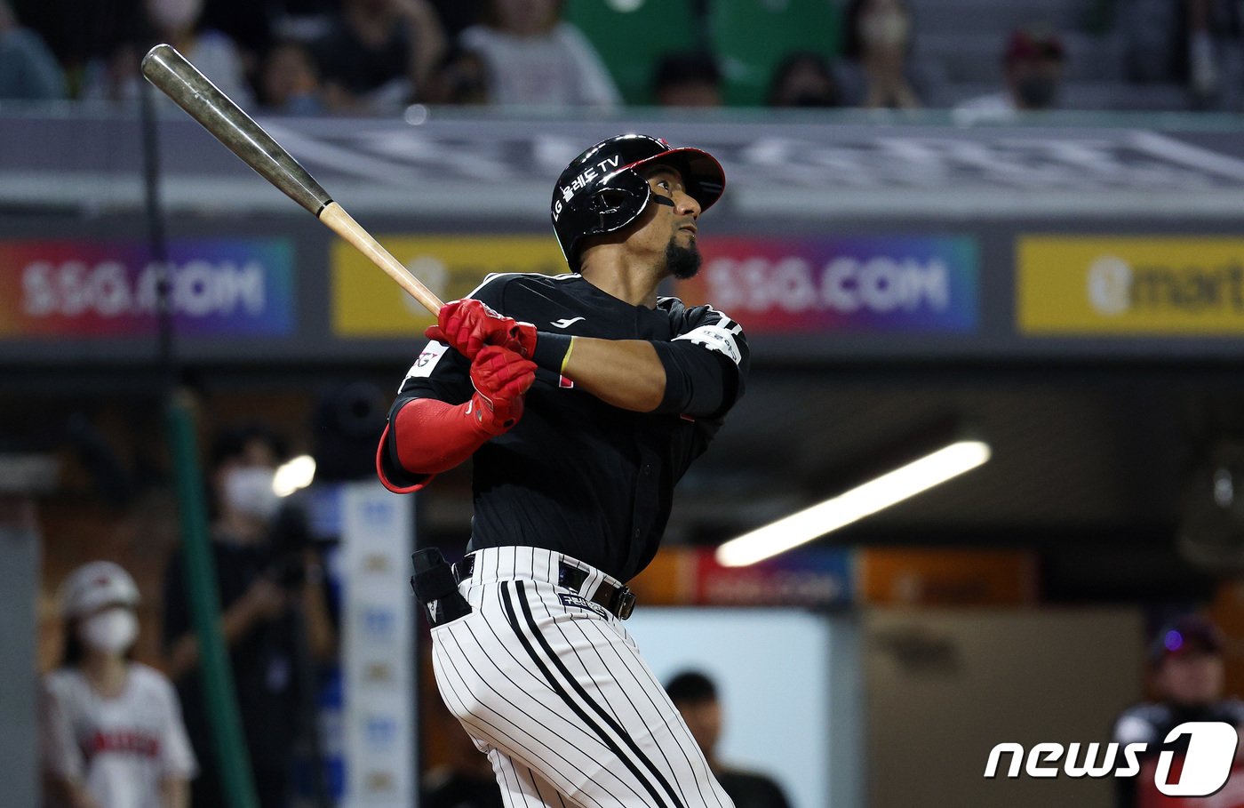 본문 이미지 - LG 트윈스 로벨 가르시아. 2022.7.27/뉴스1 ⓒ News1 이동해 기자