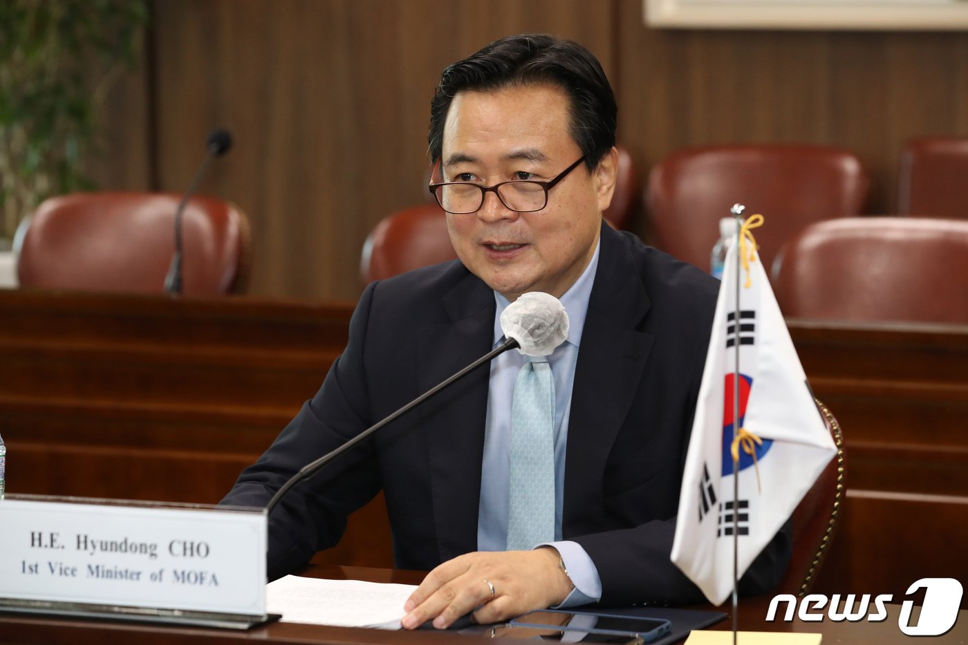 본문 이미지 - 조현동 외교부 1차관.2022.7.28/뉴스1 ⓒ News1 이광호 기자