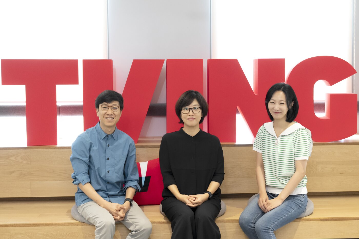 본문 이미지 - 티빙 유미의 세포들 이상엽 감독, 송재정, 김경란 작가 / 티빙 제공 ⓒ 뉴스1