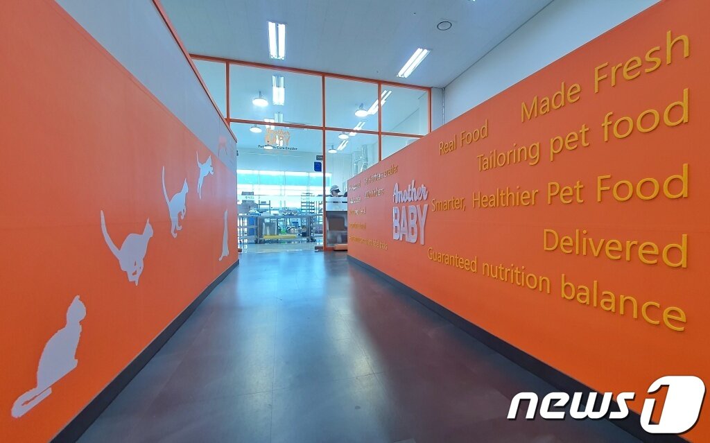 본문 이미지 - 경기 하남시 어나더베이비 화식 제조 시설을 갖춘 우다다 본사 ⓒ 뉴스1 최서윤 기자