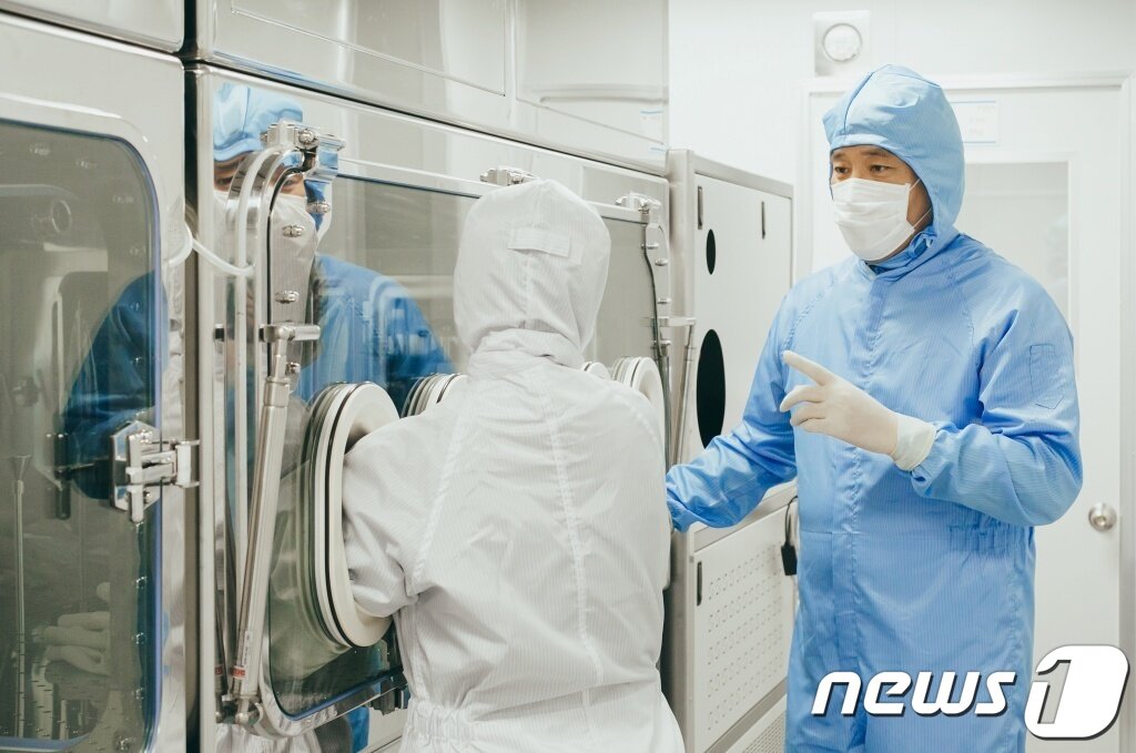 본문 이미지 - 티스템 GMP 생산시설(티스템 제공) ⓒ 뉴스1