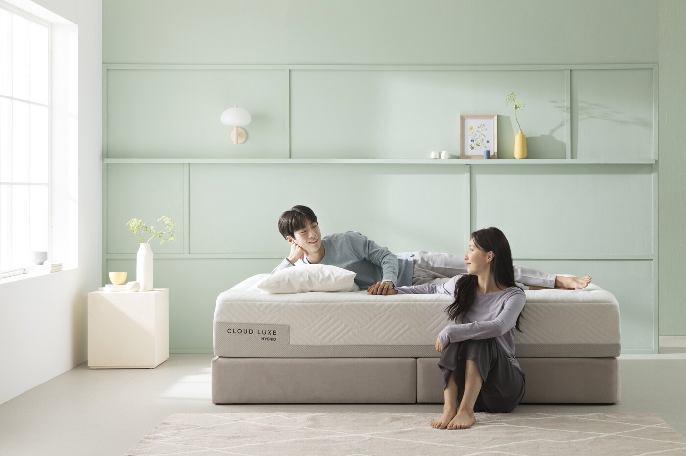 본문 이미지 - 지누스 그린티 럭스 하이브리드 매트리스(지누스 제공)ⓒ 뉴스1