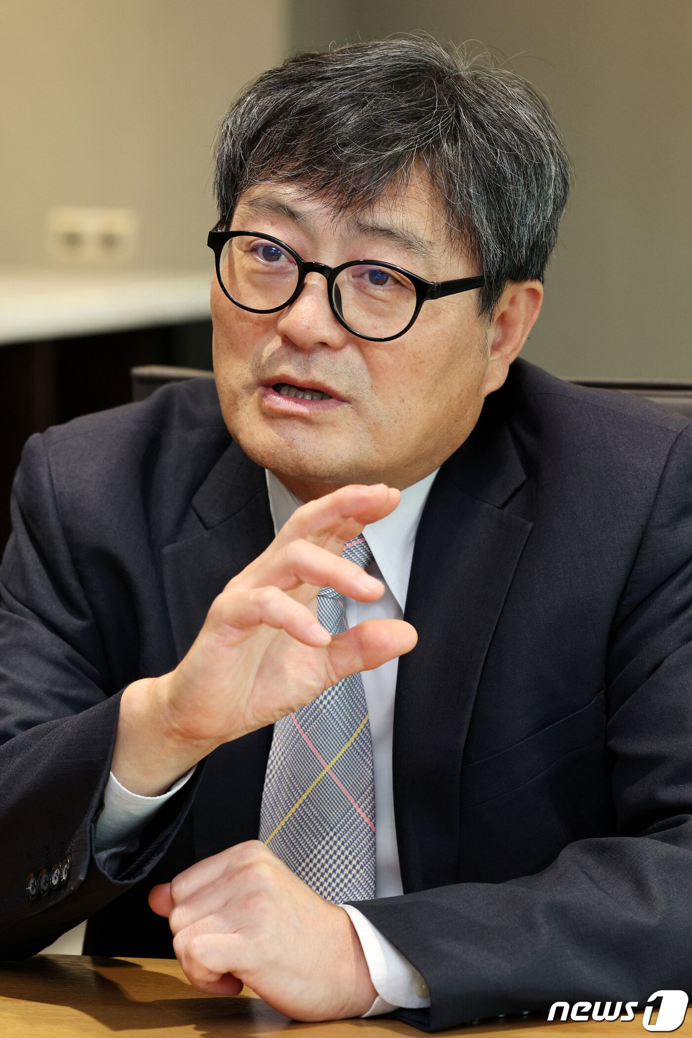 본문 이미지 - 송수근 전 문화체육관광부 제1차관이 10일 뉴스1과 인터뷰를 하고 있다. 2022.8.10/뉴스1 ⓒ News1 이광호 기자